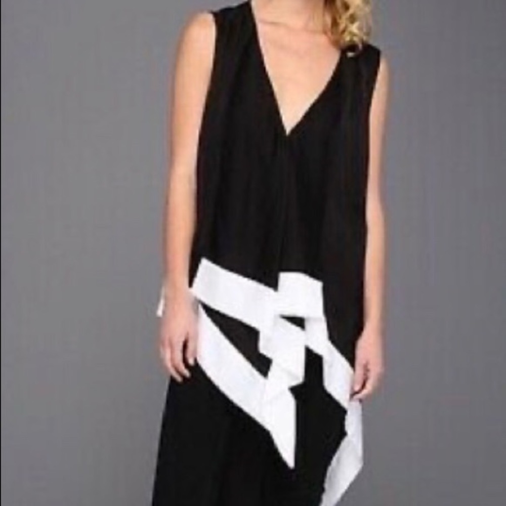BCBG MaxAzria Cyprien Asymmetrical Blouse